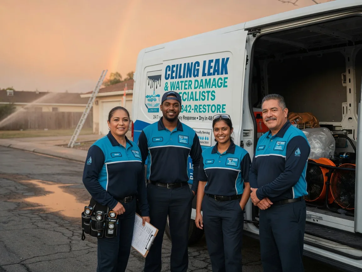 Ceiling Leak Cleanup company in Leavenworth, IN